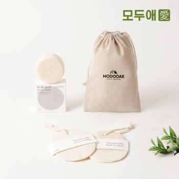 [모두애] 천연 설거지 세트(제로웨이스트)